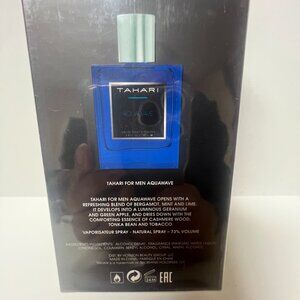 Men Cologne Aqua Wave By Tahari Eau de Toilette Cologne Spray 3.4oz New sealed
